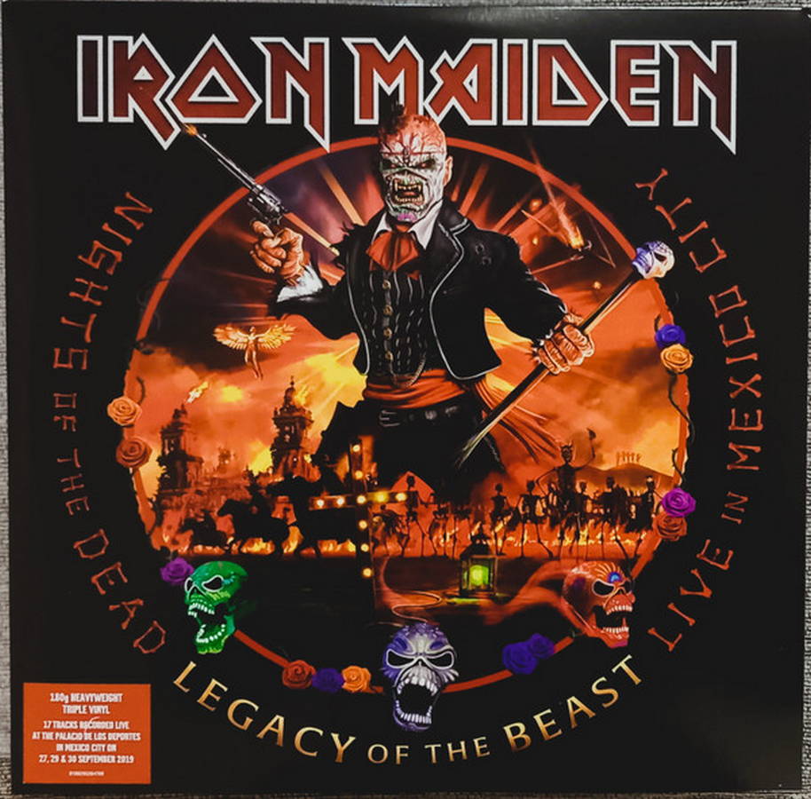 Iron Maiden – Nights Of The Dead, Legacy Of The Beast. Live In Mexico City 3LP
